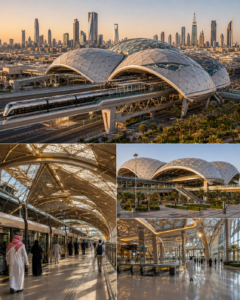 RIYADH ELEVATED METRO STATION